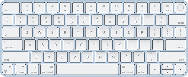 661-04378 iMac 24 M1 Blue Magic Keyboard w/Touch ID A2449