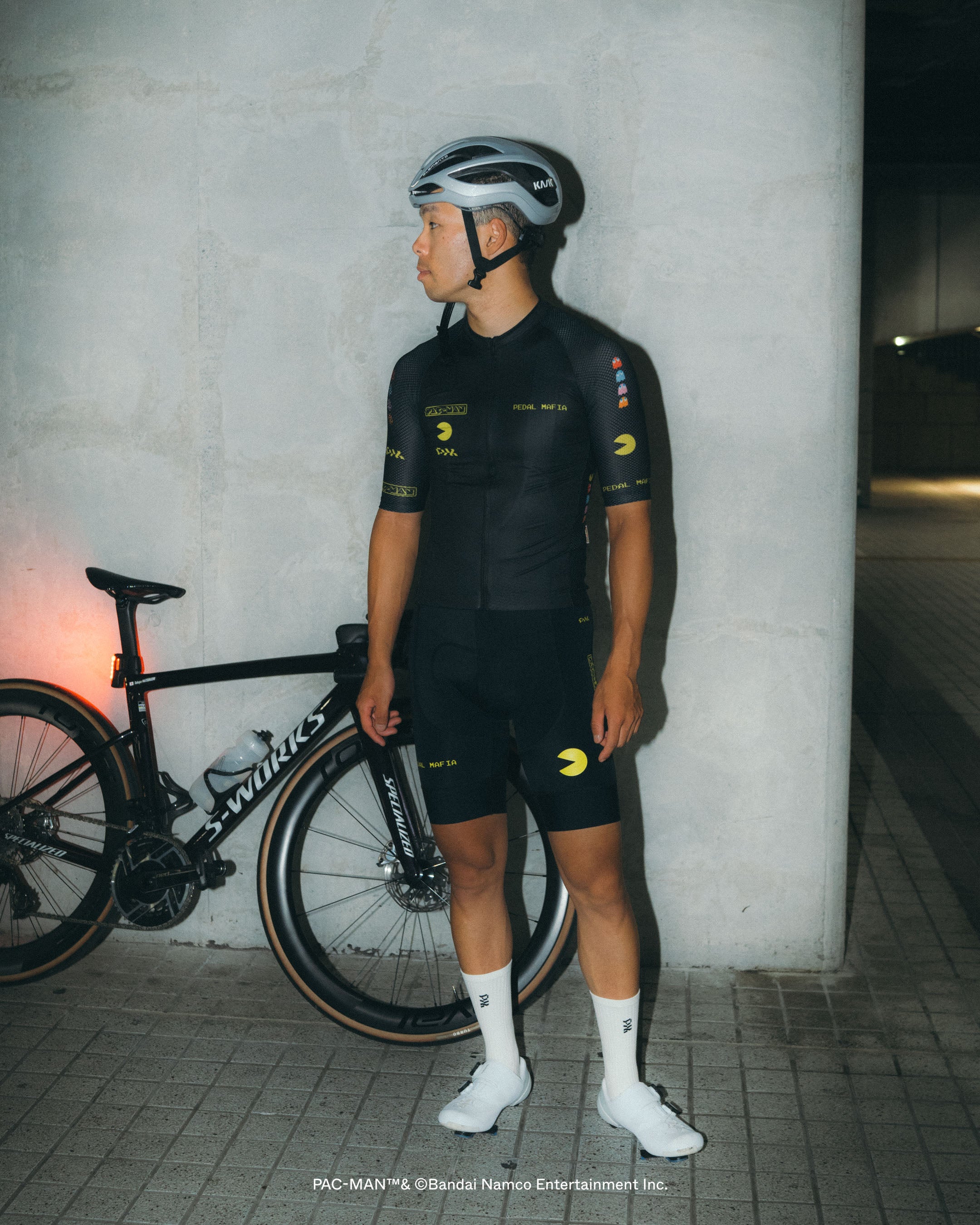 Men's Core Jersey - PAC-MAN Black | Pedal Mafia
