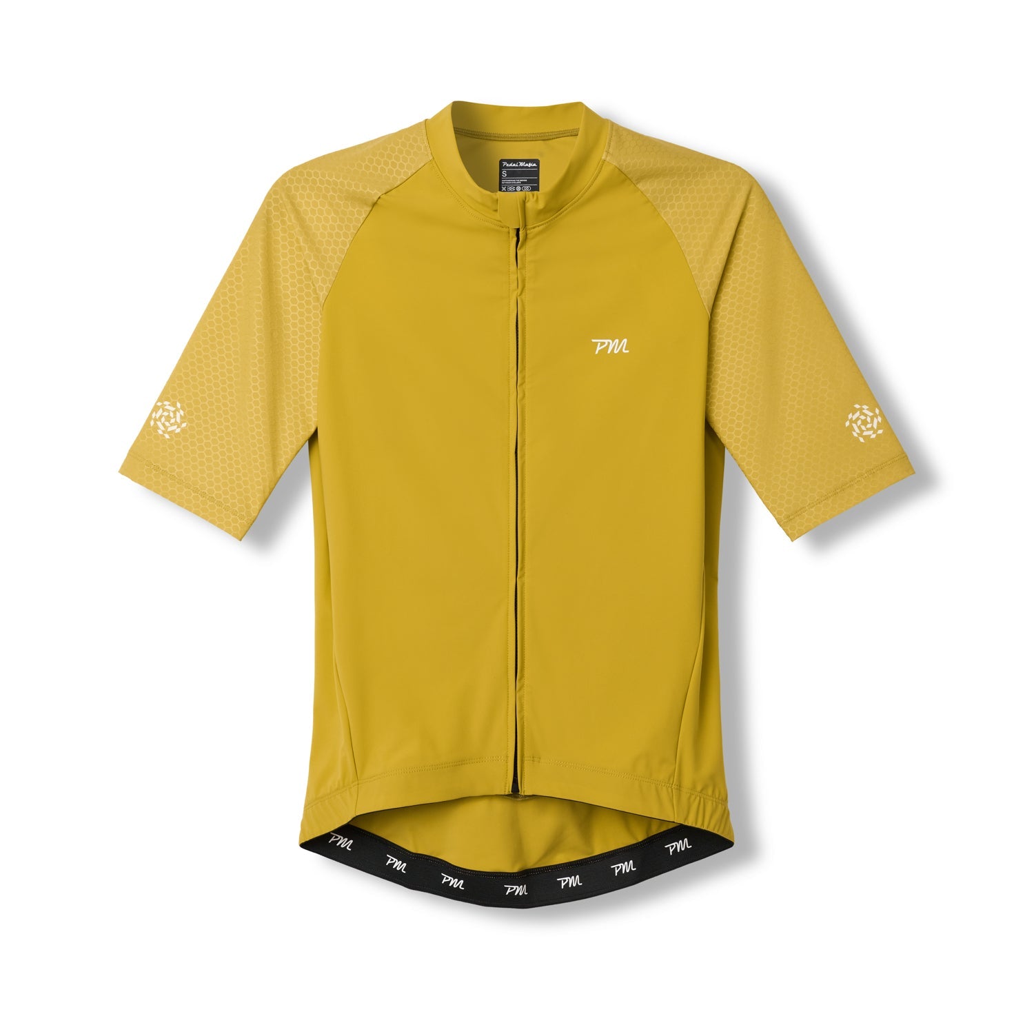Mens Pro Cycling Jersey - Mustard | Pedal Mafia