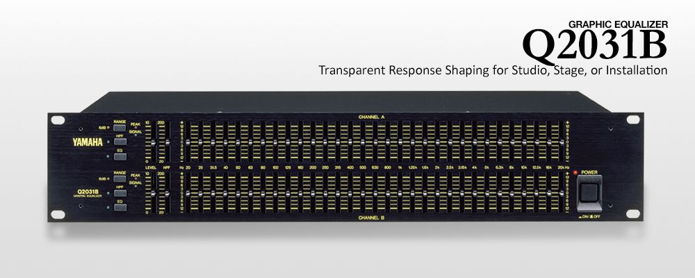 Q2031B - Overview - Processors - Professional Audio - Products