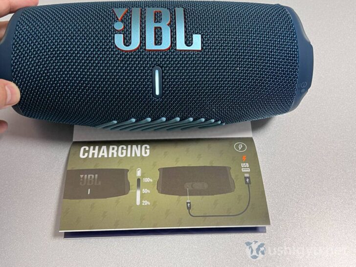 JBL Charge 5」コンパクトなのにパワフルな高音質ポータブル防水