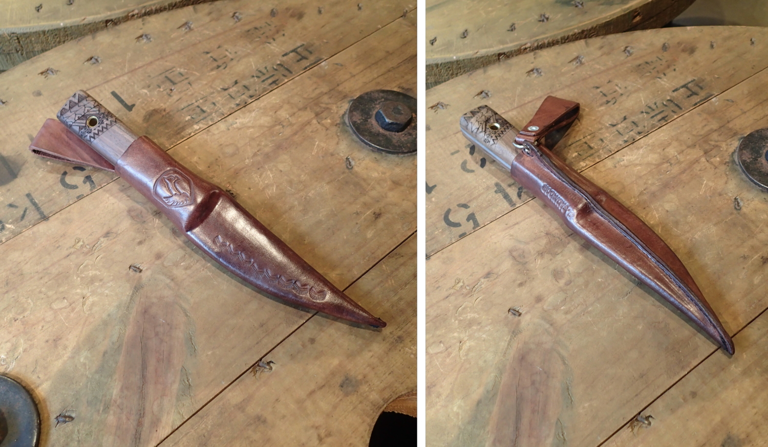 プーッコナイフ、スカンジナビア、フィンランド、伝統のブッシュ