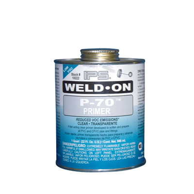 IPS® Weld-On P-70™ PVC/CPVC Primer | U.S. Plastic Corp.