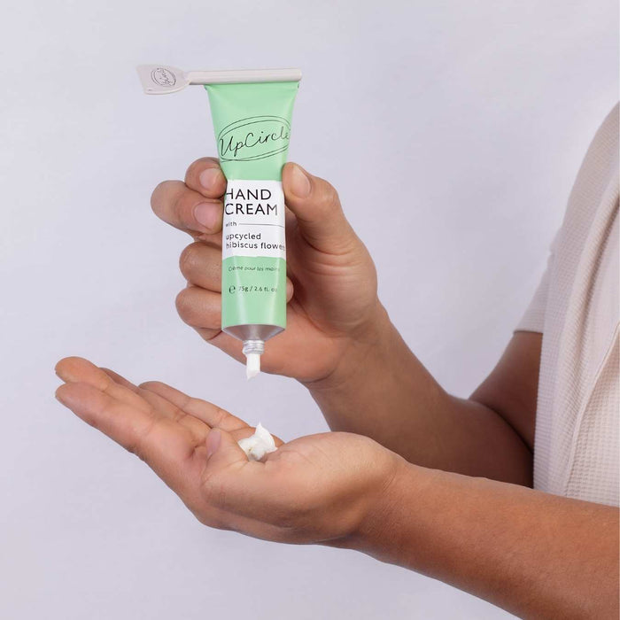 Natural Vegan Hand Cream with Shea Butter & Hibiscus - UpCircle Beauty
