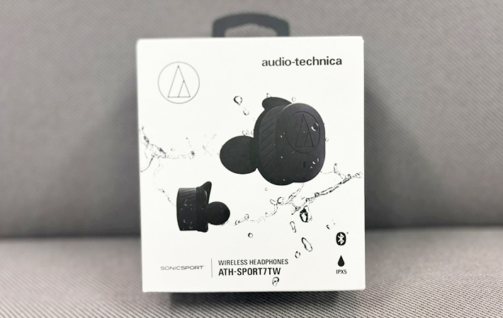 走っても落ちない！」「水で洗えて清潔」オーディオテクニカの