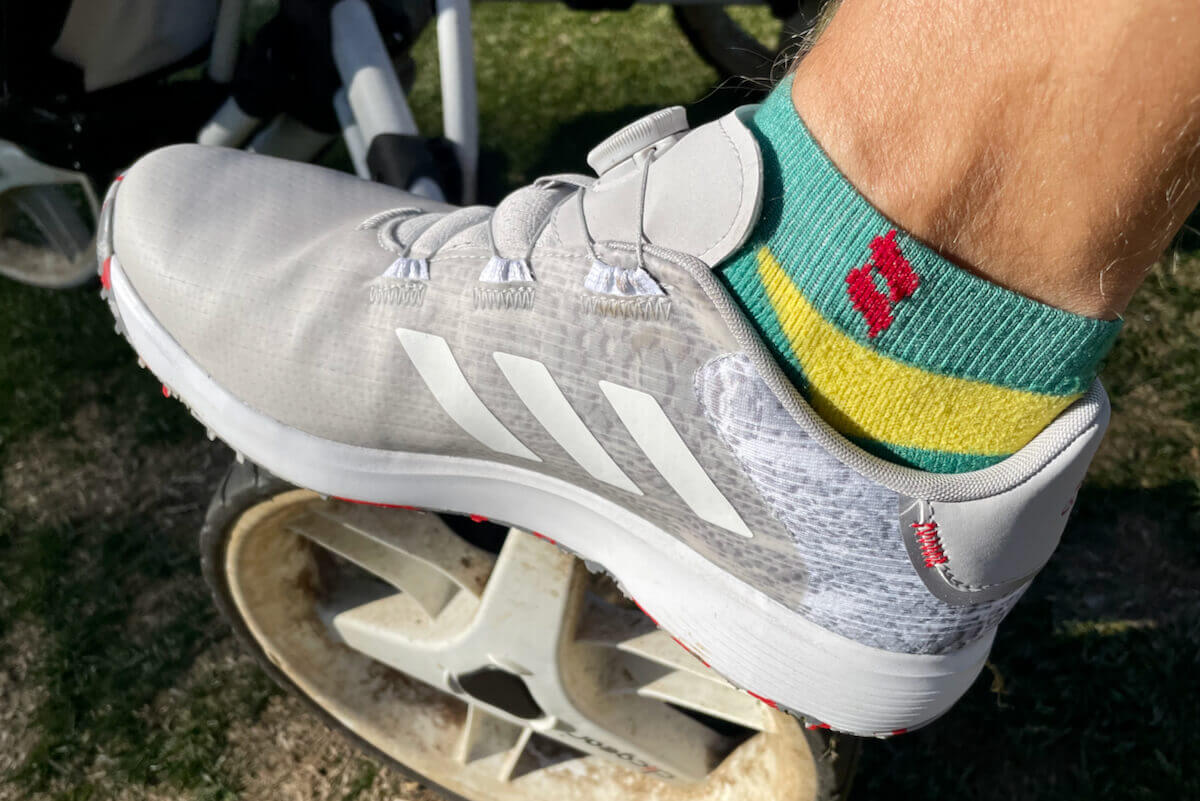 adidas S2G BOA Wide Spikeless Golf Shoe Review | MyGolfSpy