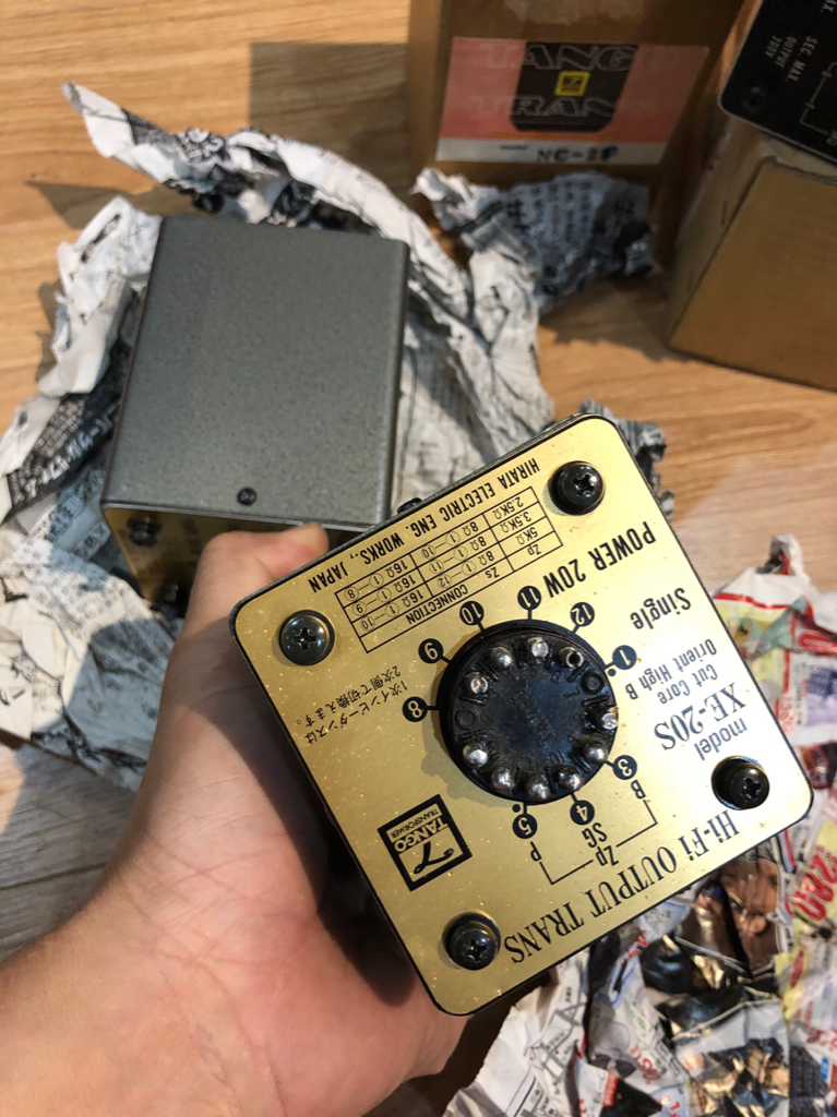 TANGO XE-20S 出力トランス アウトプットトランス 動作取り外し品