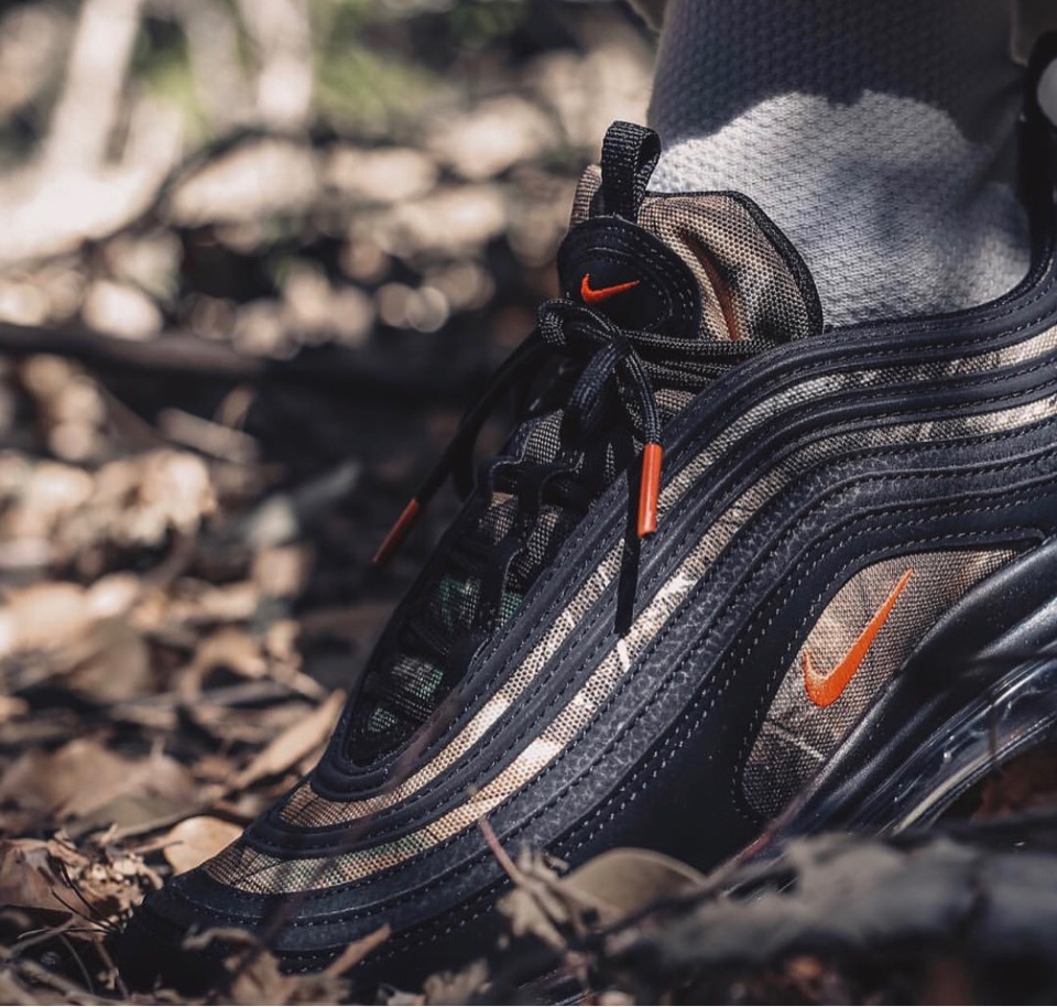 NIKE】国内atmos系列限定！AIR MAX 97 “REAL TREE CAMO”が2019年2月23