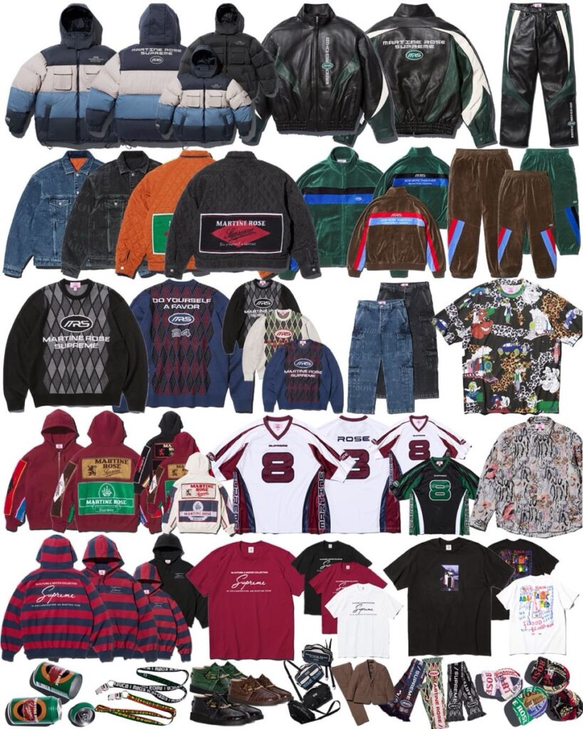 Supreme x Martine Rose 24FW Week4が国内9月14日に発売予定【全商品
