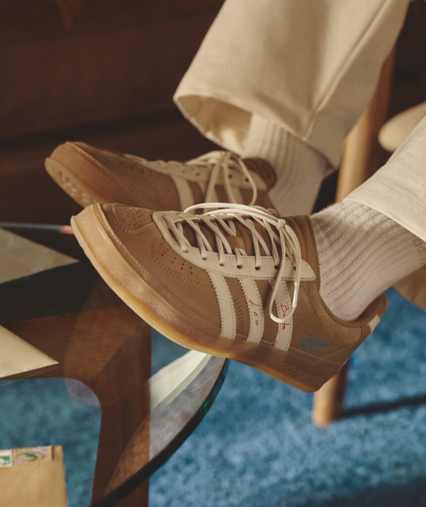 Bad Bunny x Lionel Messi x adidas Gazelle Indoor “Cardboard”が10月