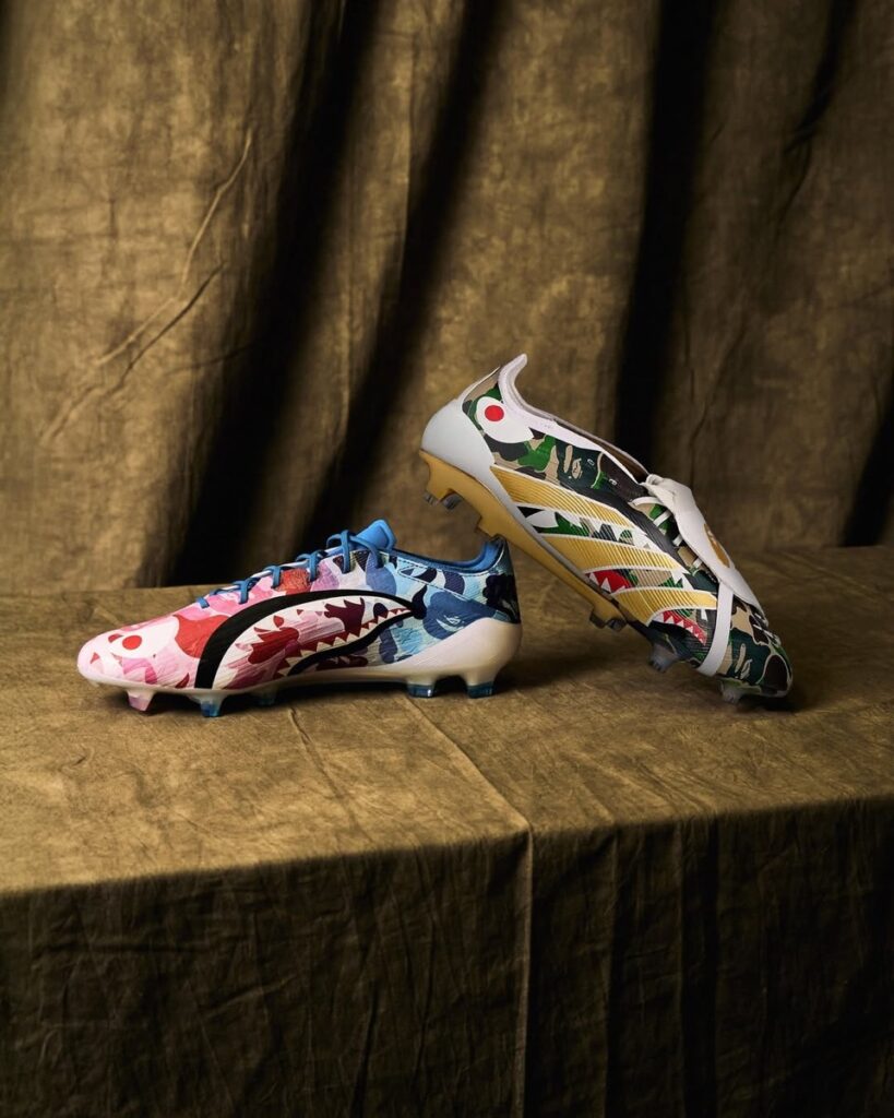 BAPE x adidas サッカーの未来を称えるコラボコレクションが国内9月6日