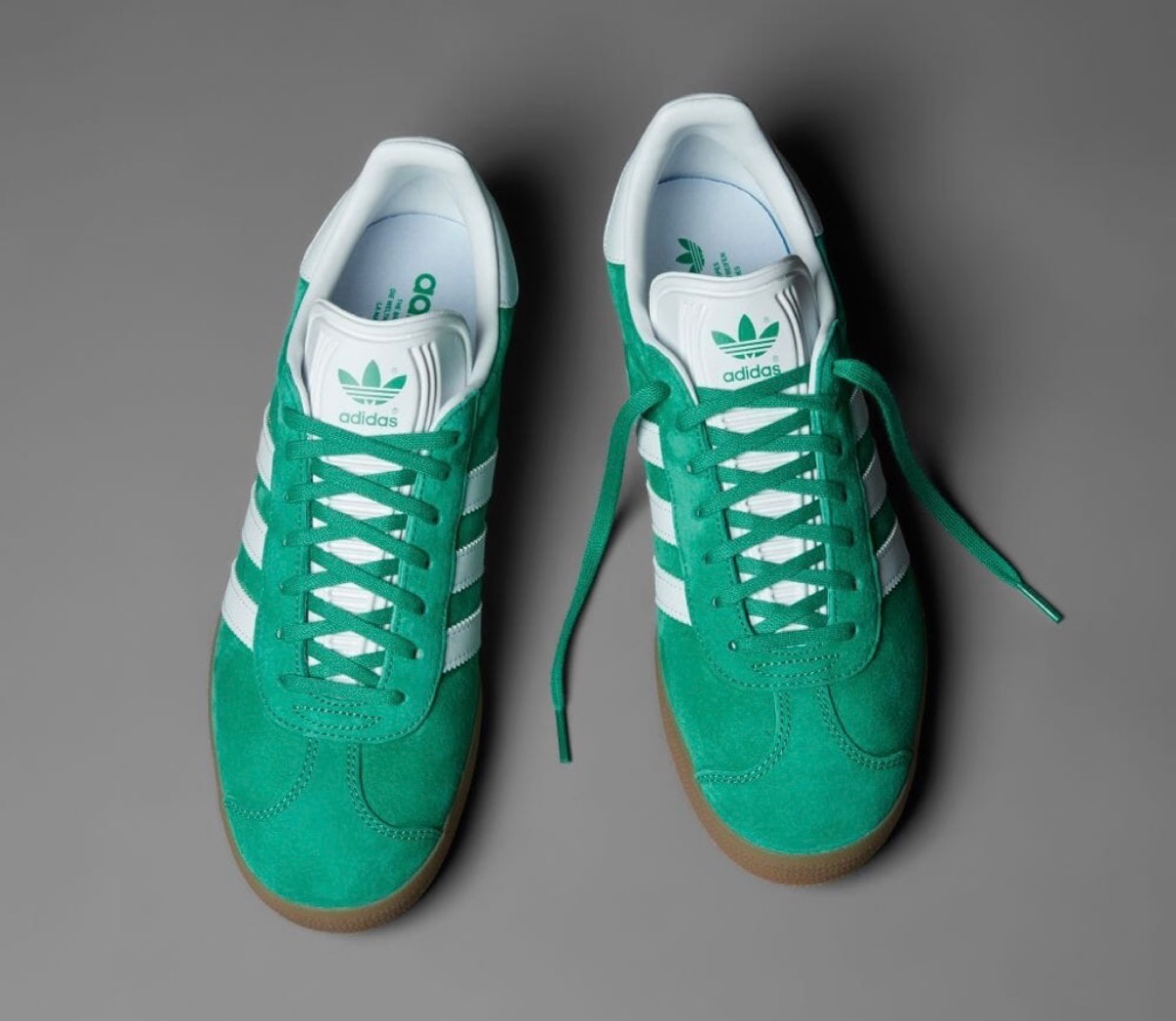91年モデルを忠実に復刻したadidas『Gazelle “Court Green” & “Alumina