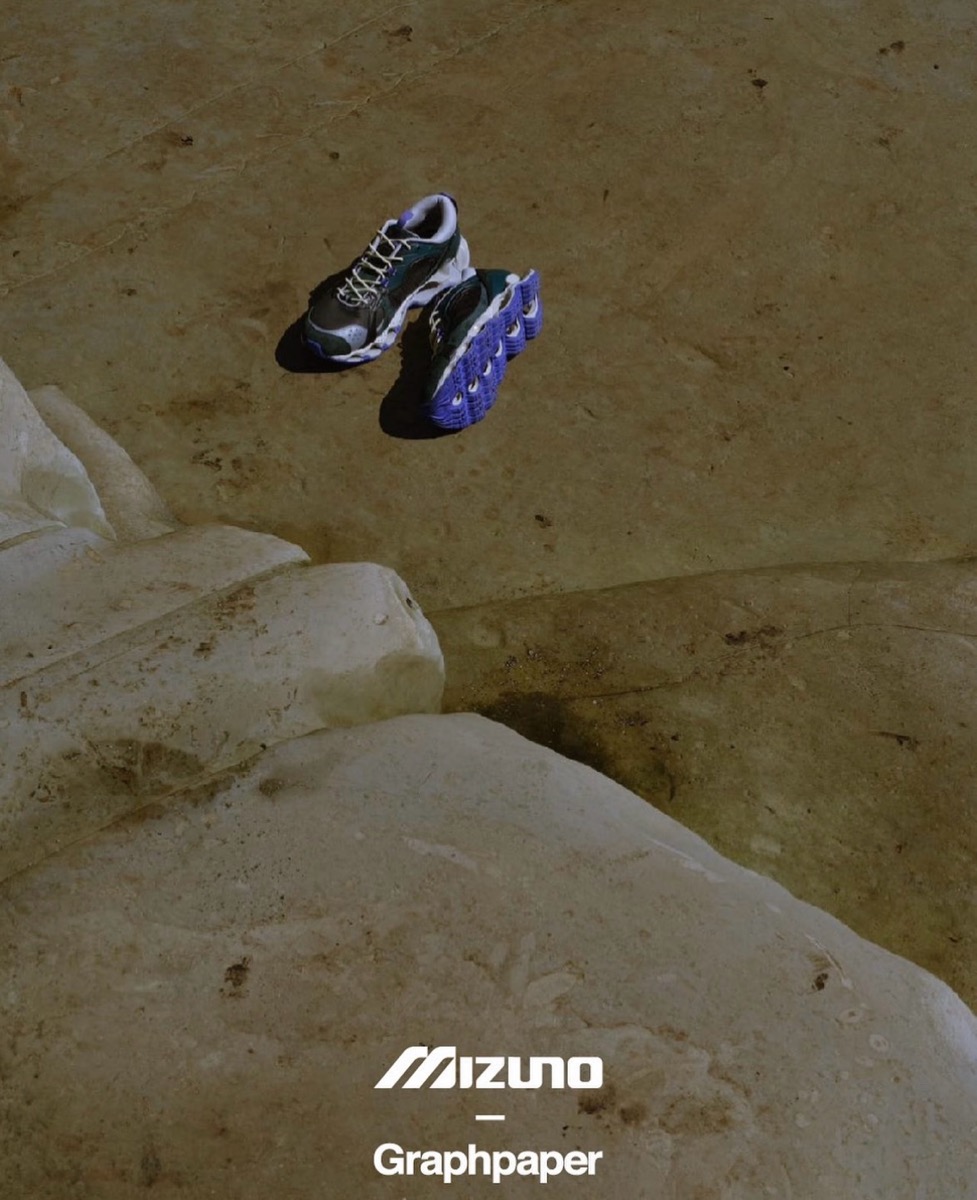 MIZUNO × Graphpaper 『WAVE PROPHECY β2』が国内10月21日より発売予定