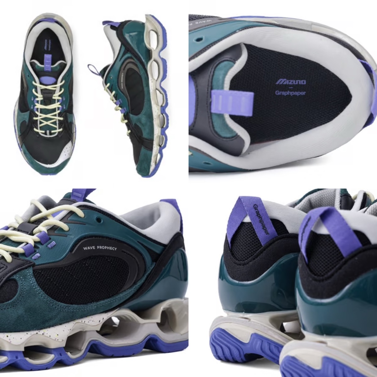 MIZUNO × Graphpaper 『WAVE PROPHECY β2』が国内10月21日より発売予定