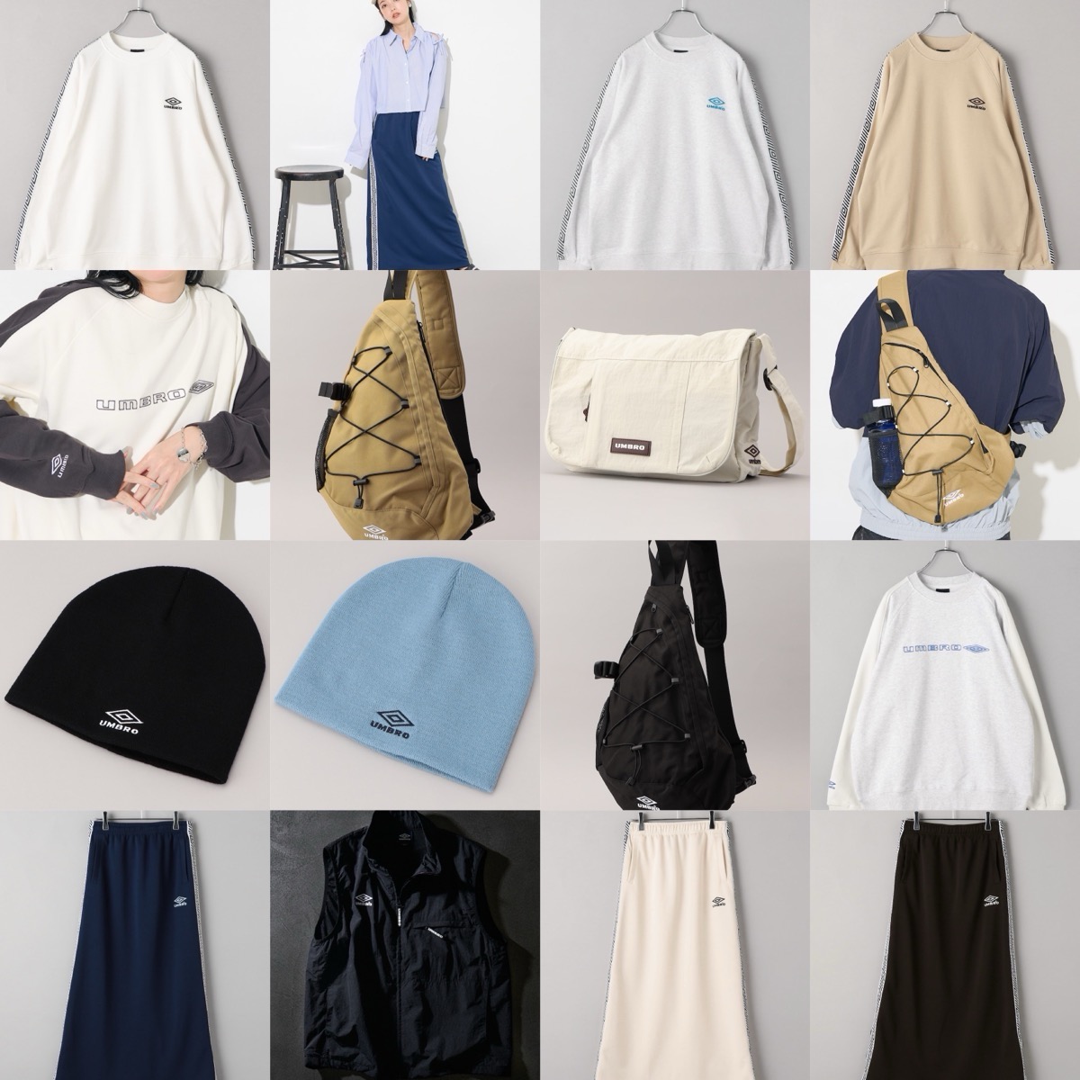 在原みゆ紀着用 FREAK'S STORE × UMBRO 別注コレクションが国内好評