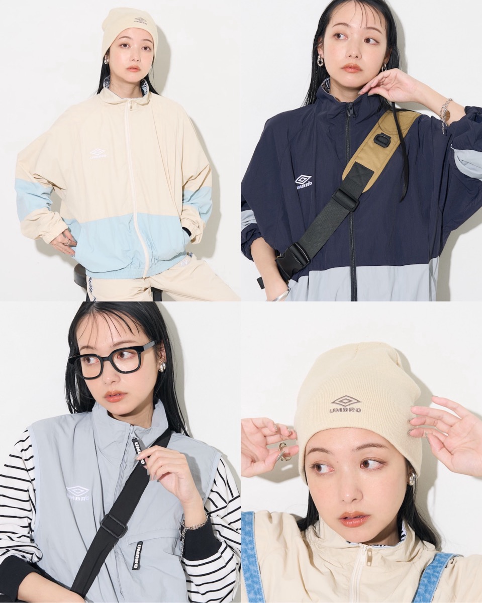 在原みゆ紀着用 FREAK'S STORE × UMBRO 別注コレクションが国内好評