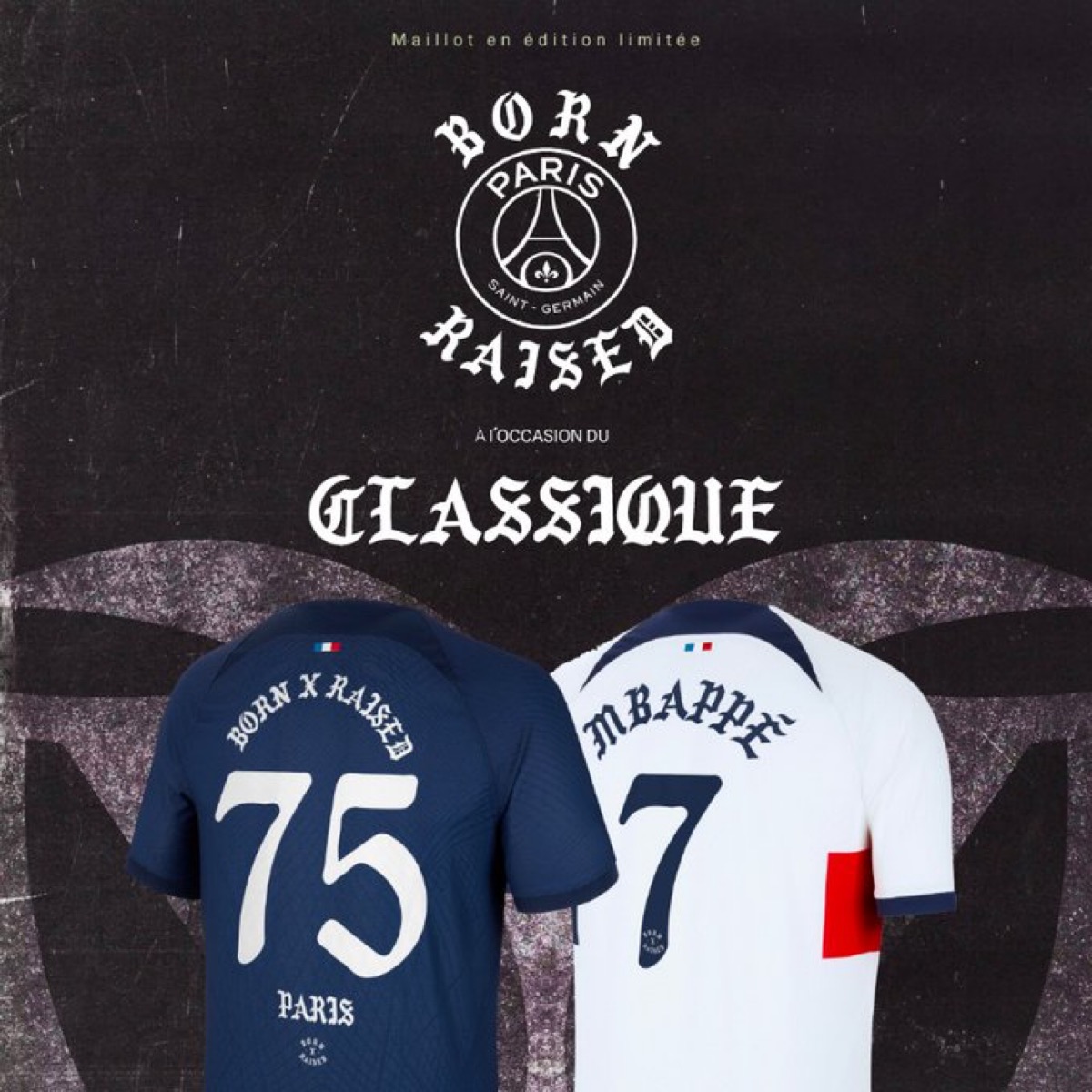 PSG × BornxRaised カプセルコレクションが4月5日より発売 | UP TO DATE