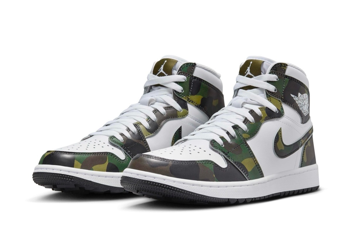 Nike Air Jordan 1 High Golf “Camo”が国内5月31日に発売［DQ0660-300