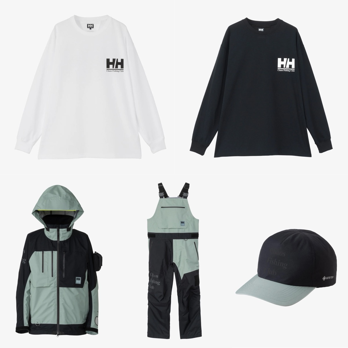 HELLY HANSEN × Chaos Fishing Club コラボコレクションが国内8月9日