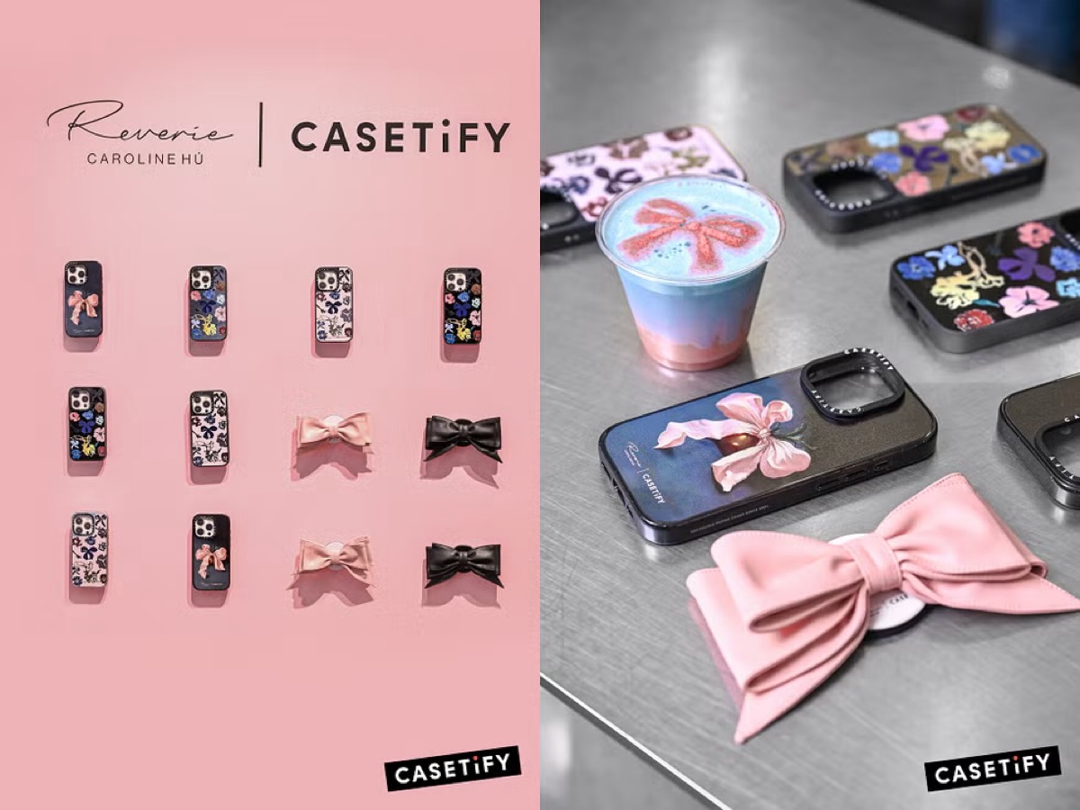 CASETiFY x Reverie by Caroline Hú コラボスマホケースが国内発売開始