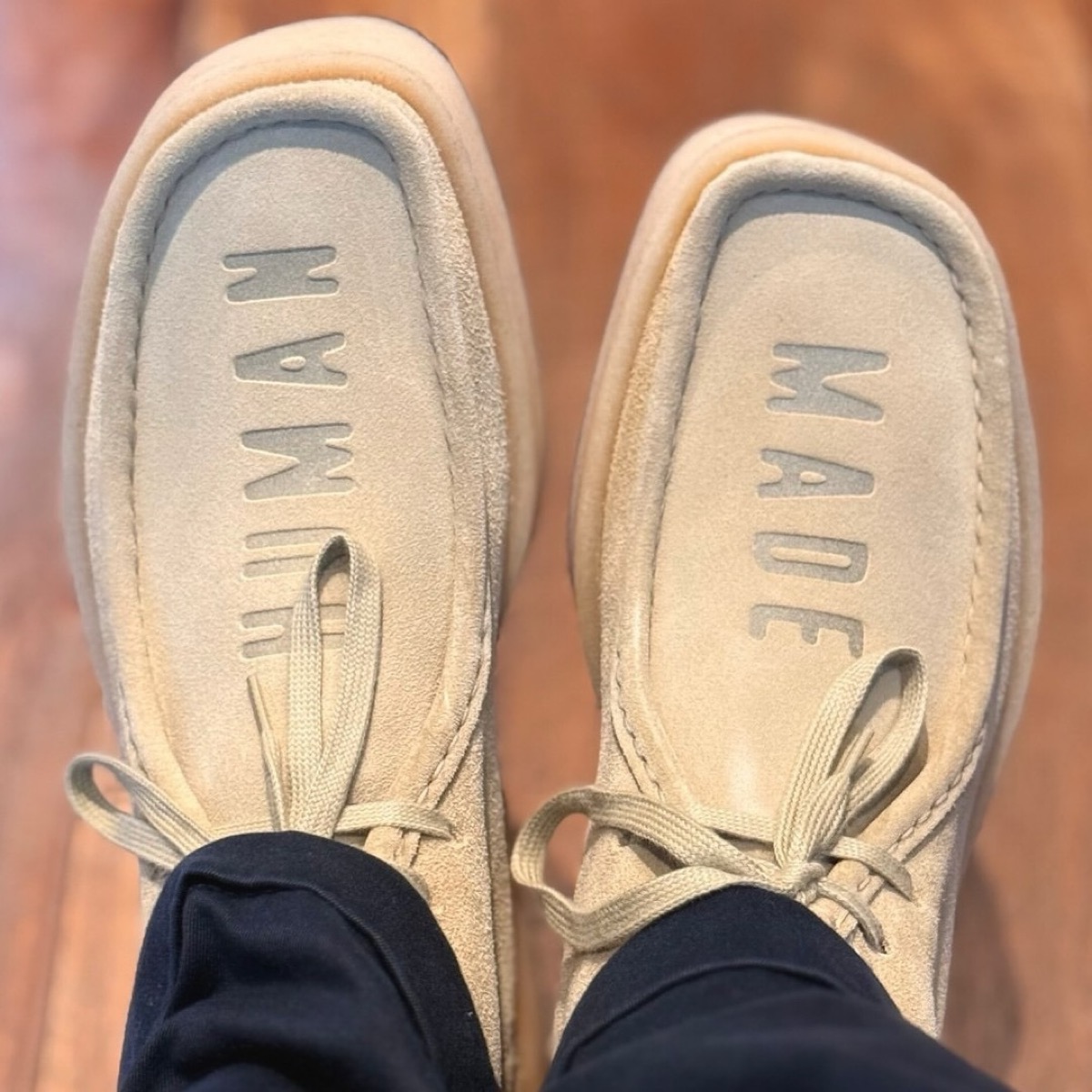 HUMAN MADE x Clarks Originals コラボシューズが国内1月1日／1月8日