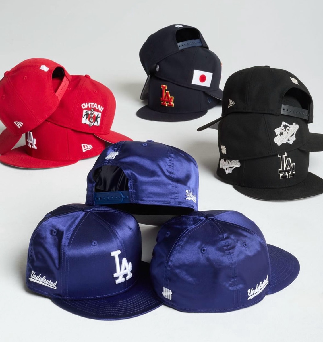 UNDEFEATED × Los Angeles Dodgers 大谷翔平 × New Era コラボキャップ