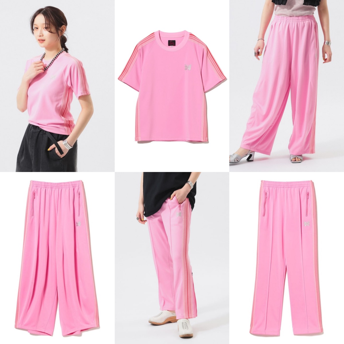 NEEDLES x BEAMS JAPAN 25SS ピンクのトラックコレクションが国内発売