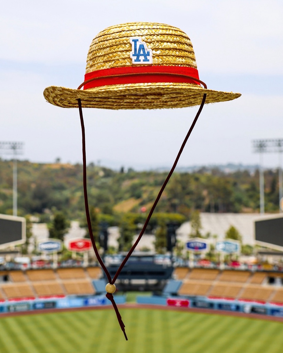 LA Dodgers x ONE PIECE コラボ麦わら帽子が7月3日に限定配布 | UP TO DATE