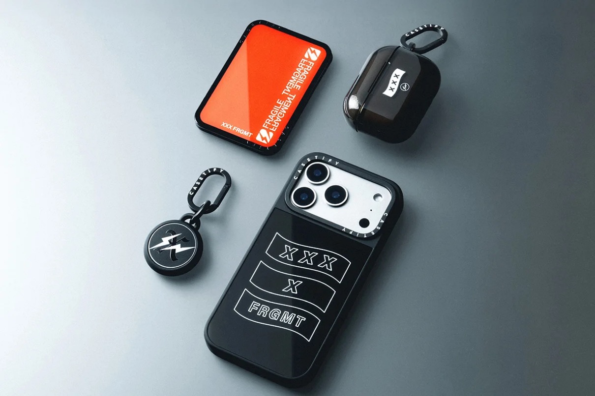 GOD SELECTION XXX x FRAGMENT x CASETiFY コラボテックアクセ第2弾が