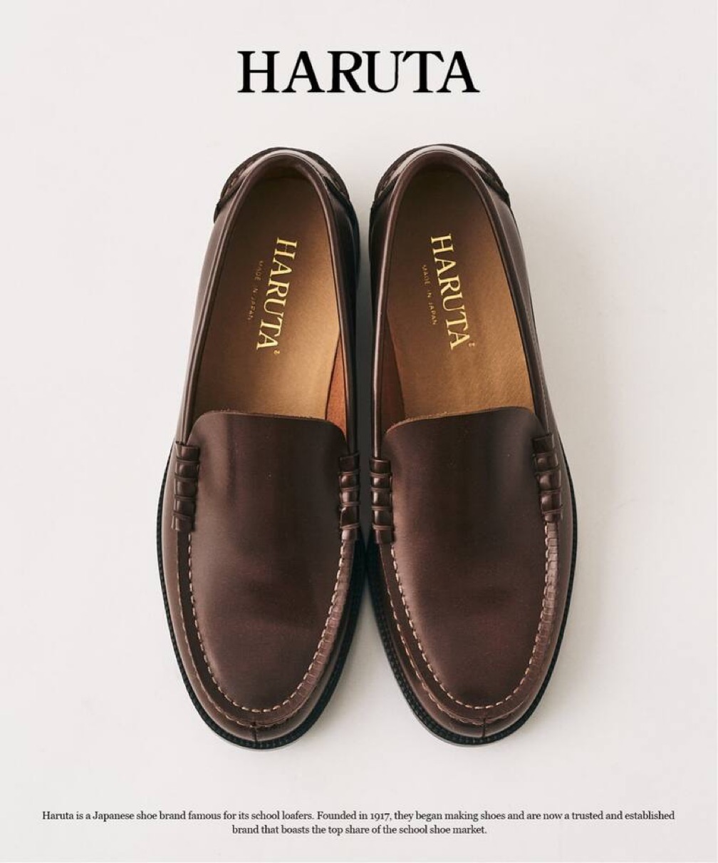 HARUTA x 417 EDIFICE 26SS 別注『Vamp Loafers』の国内先行予約が開始