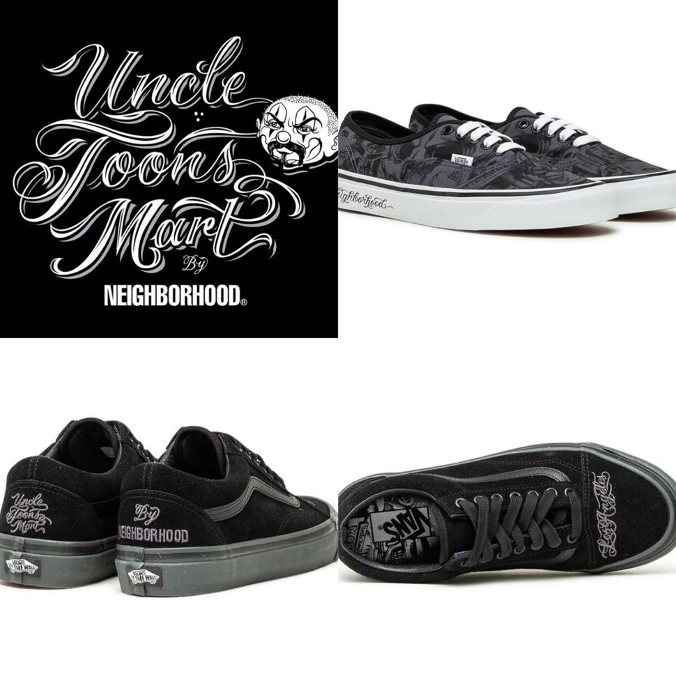 NEIGHBORHOOD®︎ × Mr. Cartoon × Vans】最新コラボコレクションが国内