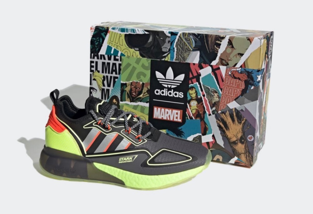 MARVEL × adidas】ZX 2K BOOST “IRONMAN” 全3色が国内4月8日に発売予定