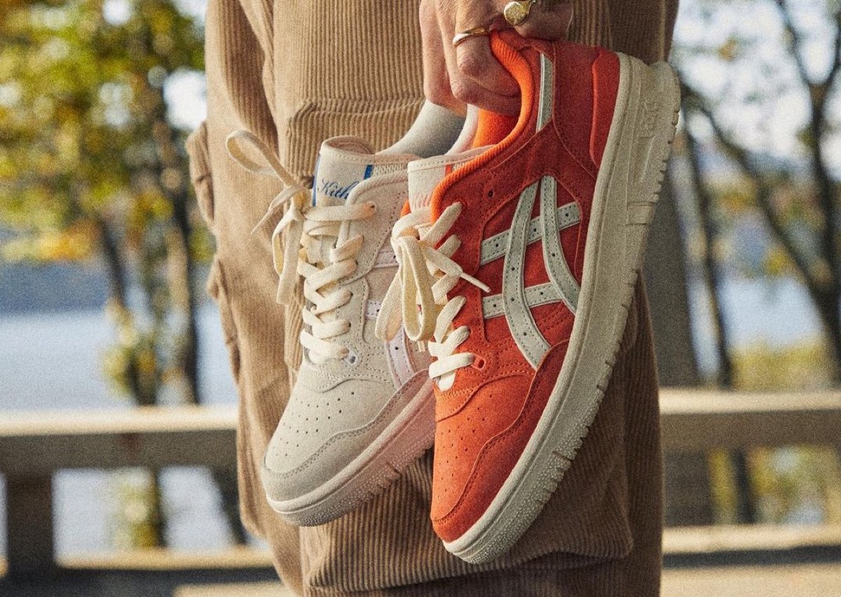 Kith Ronnie Fieg × ASICS からNew York Knicksカラーの『EX-89』が