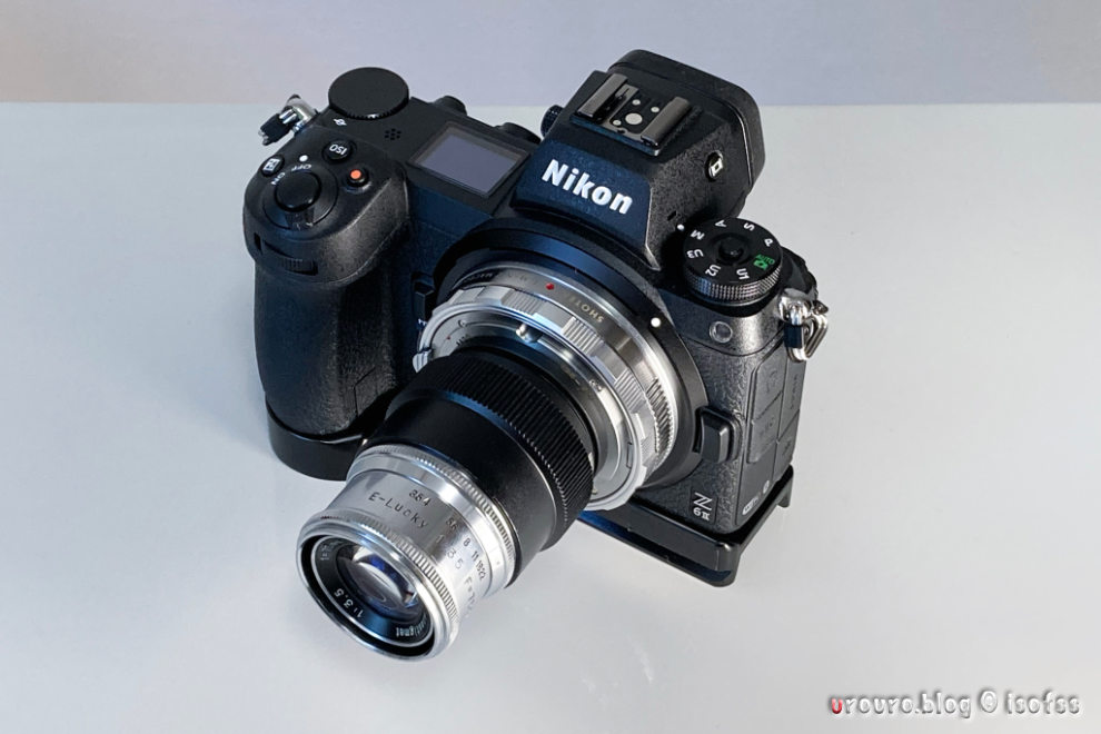 癖の塊・E-LUCKY 75mm F3.5、Z6iiに繋いだ外観とJPEG撮って出し写真で