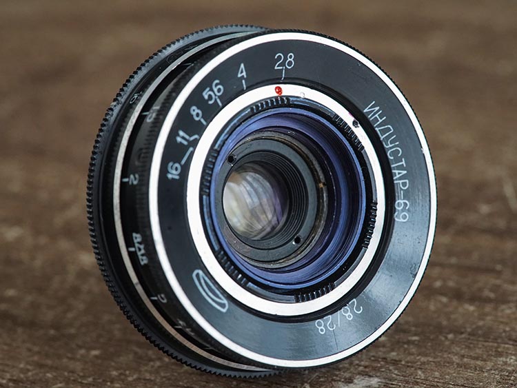 Industar-69 28mm f/2.8 M39/L39 uralseller.com