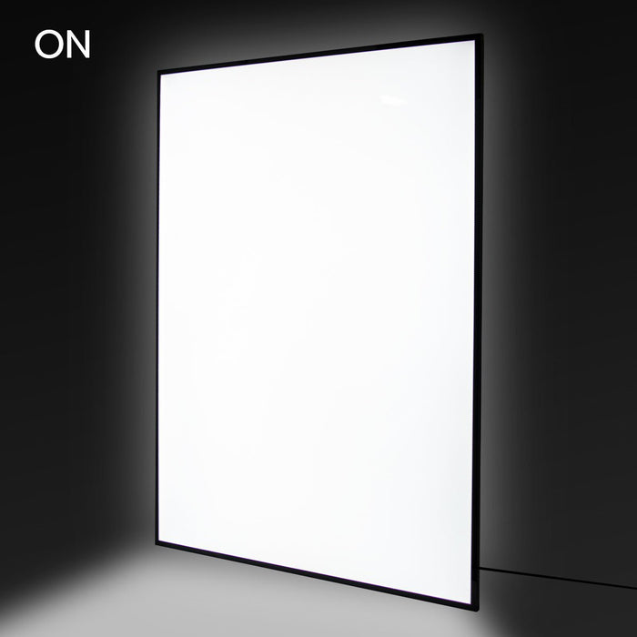 LED ポスターパネル A1 薄型 ブラック スリムライトボックス— ウリサポ
