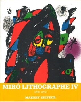 MIRO Lithographs I-VI | JOAN MIRO, Cramer, Queneau, Leiris, Mourlot