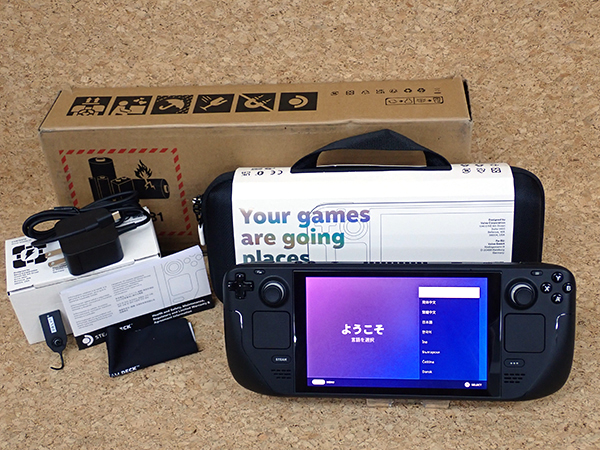 中古】Steam Deck 512GB NVMe SSD スチームデック ポータブル