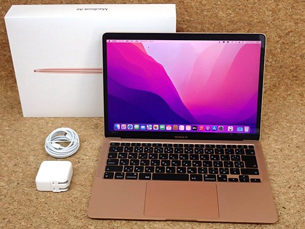 MacBook Air 2019 16GB 256GB ピンクゴールド 初期化済 Amazon.com