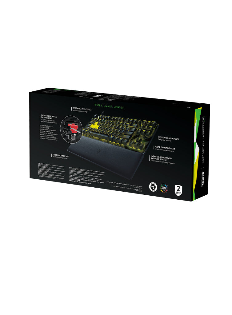 ESL x Razer Huntsman v2 Tenkeyless – ESL Shop US