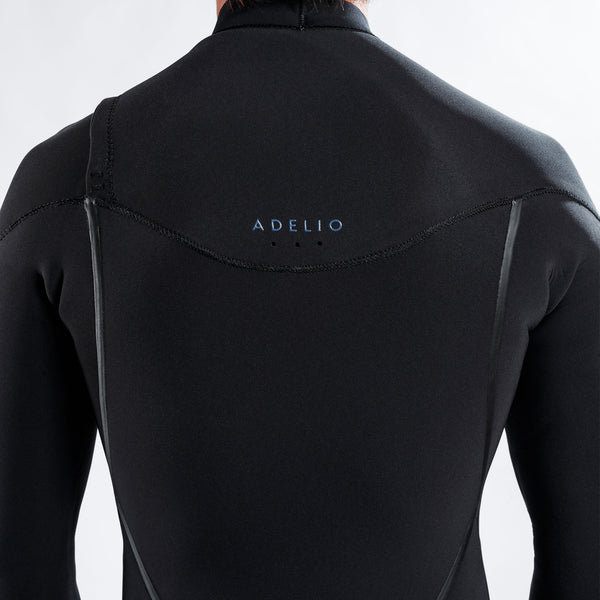 Adelio 4/3 Connor Deluxe Black Steamer Wetsuit – Adelio Wetsuits