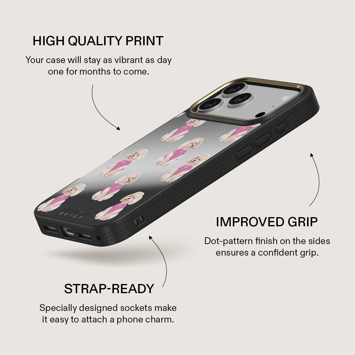 Poodle - iPhone 17 Pro Max Case | BURGA