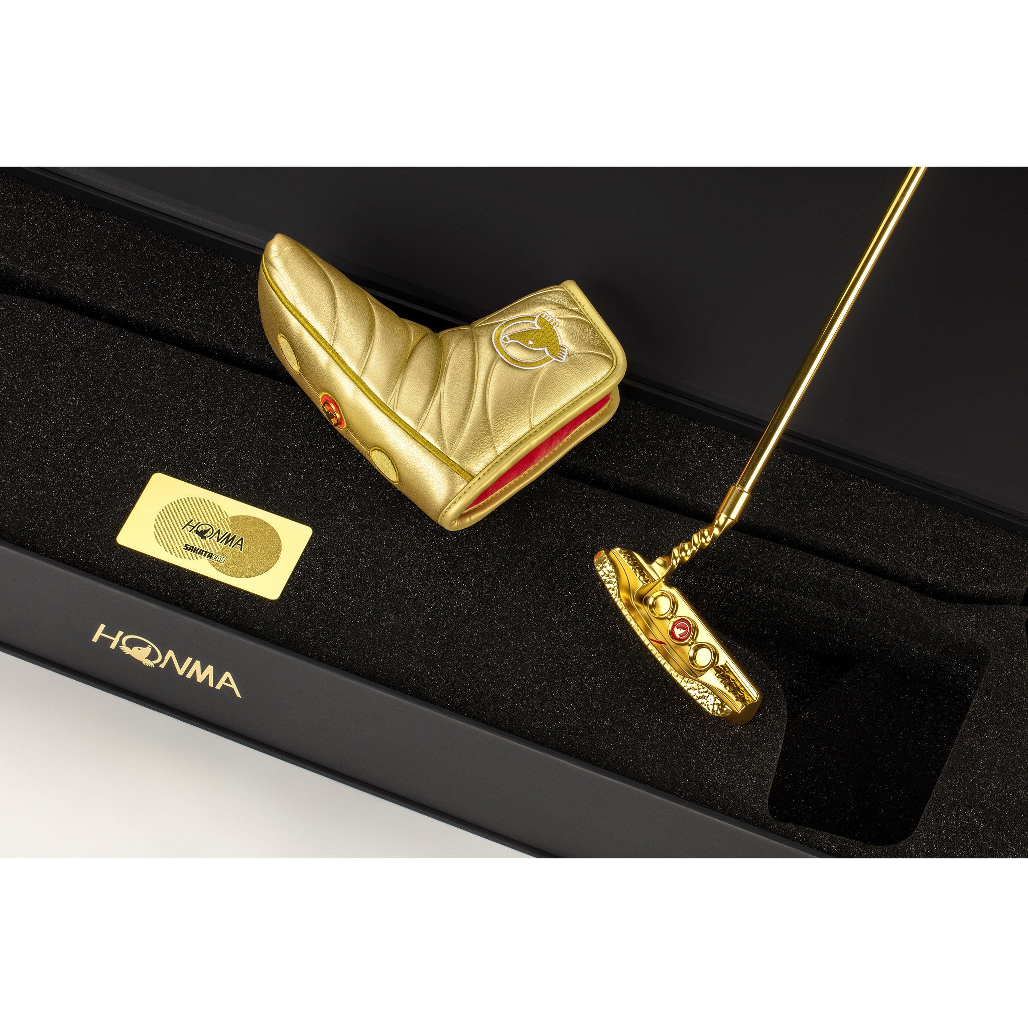 Honma Sakata Lab - Tristar Premium Gold Putter – Honma Golf