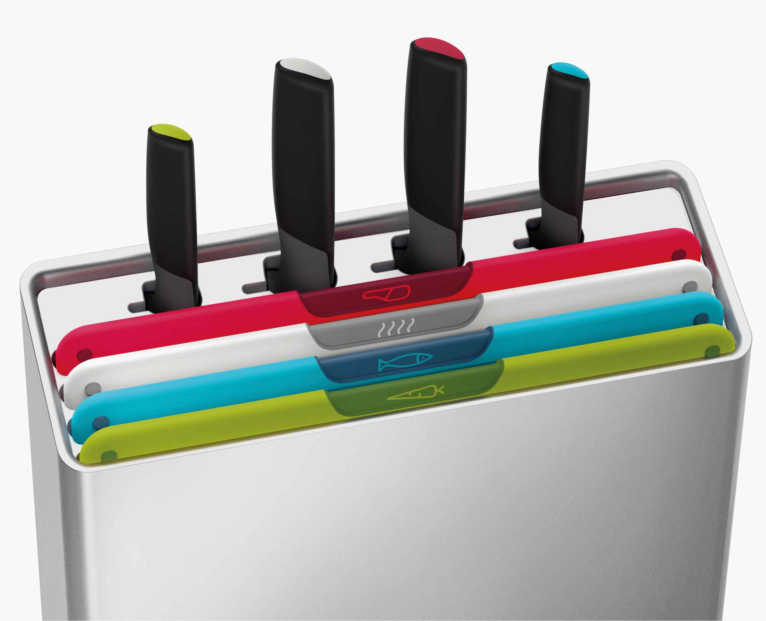 Folio™ 8-piece Knife and Chopping Board Set | Joseph Joseph US