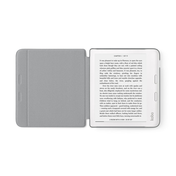 Kobo Libra 2 Basic SleepCover Case - Steel Grey | Rakuten Kobo