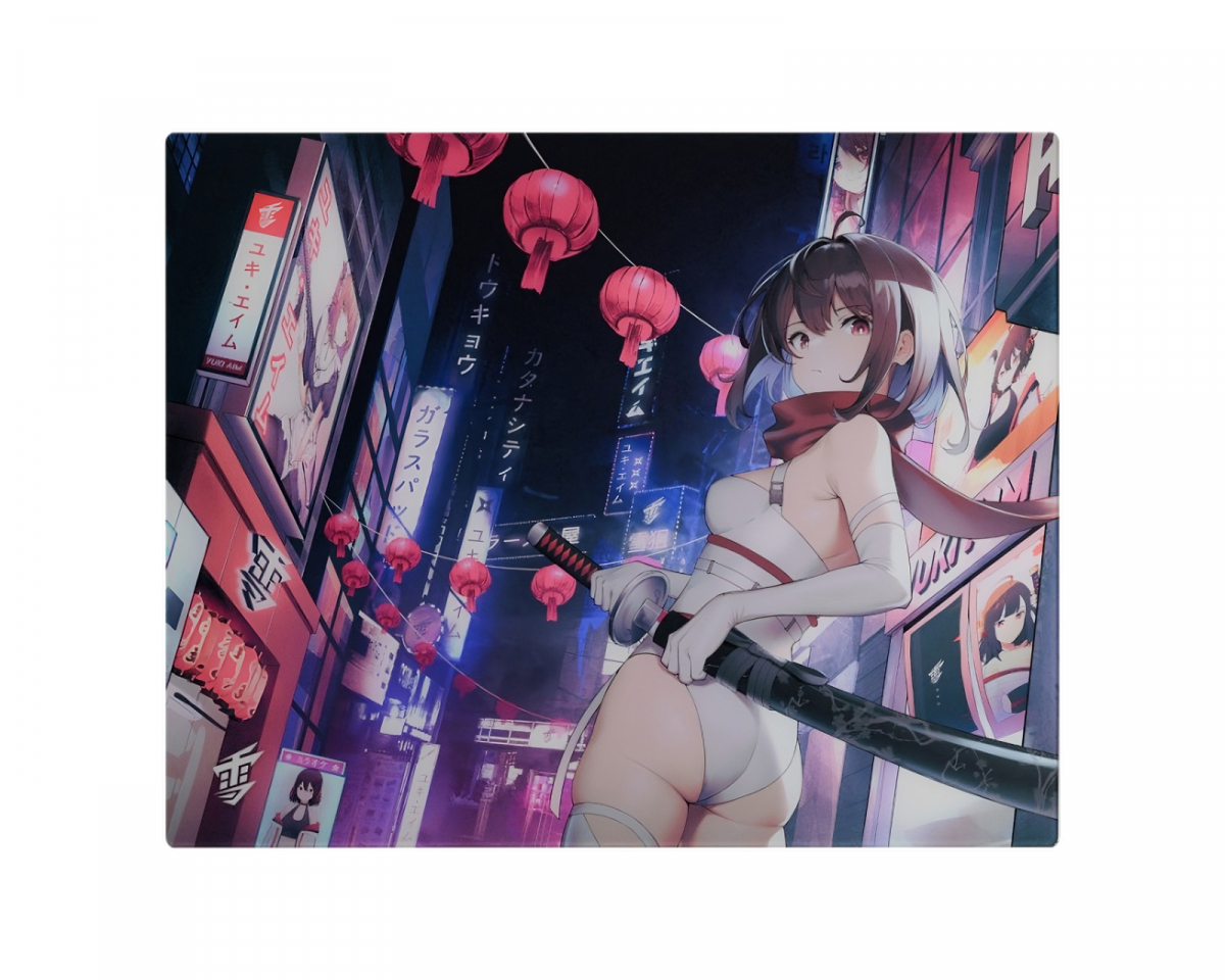 Yuki Aim Yuki Glass Mousepad - Katana - L - us.MaxGaming.com