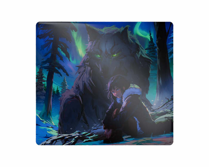 Tekkusai The Guardian Glass Mousepad - Limited Edition - us