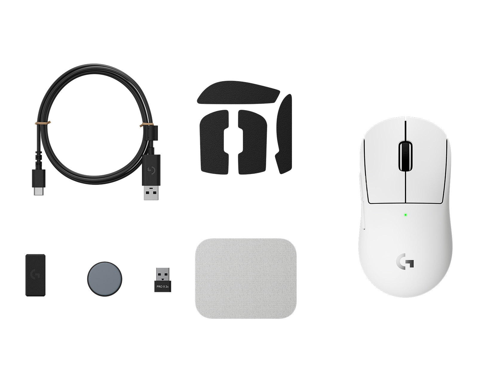 Logitech Pro X Superlight 2c - White - us.MaxGaming.com