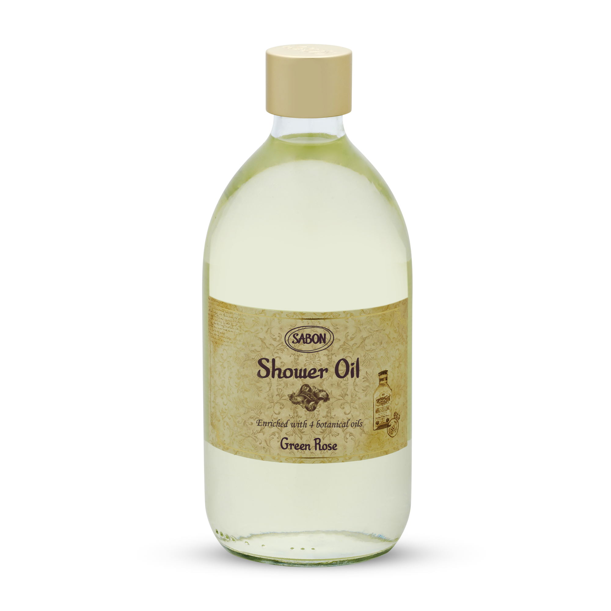 Shower Oil Green Rose Scent 500mL – SABON