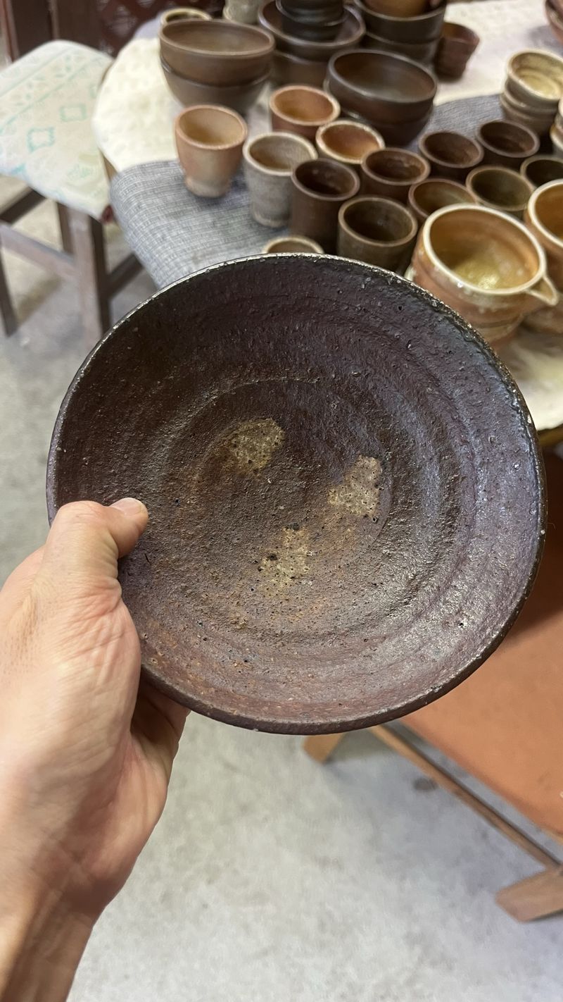 信楽焼 焼き締め 穴窯 うつわのわ田